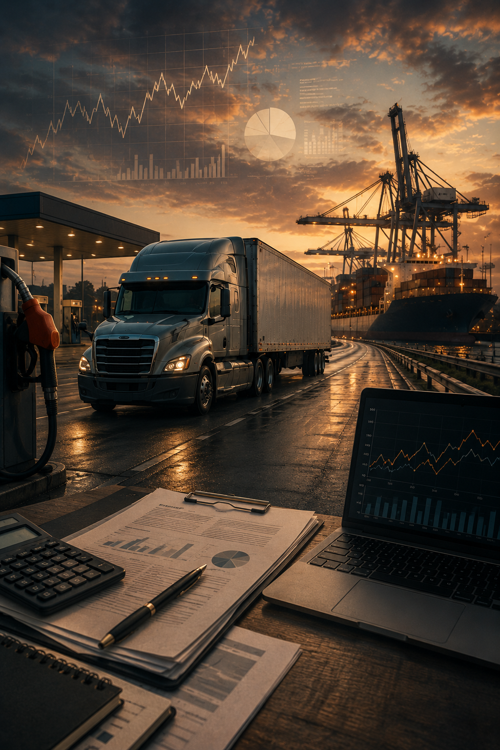 Combustible: estrategias de cobertura para transportistas medianos que no son grandes corporativos